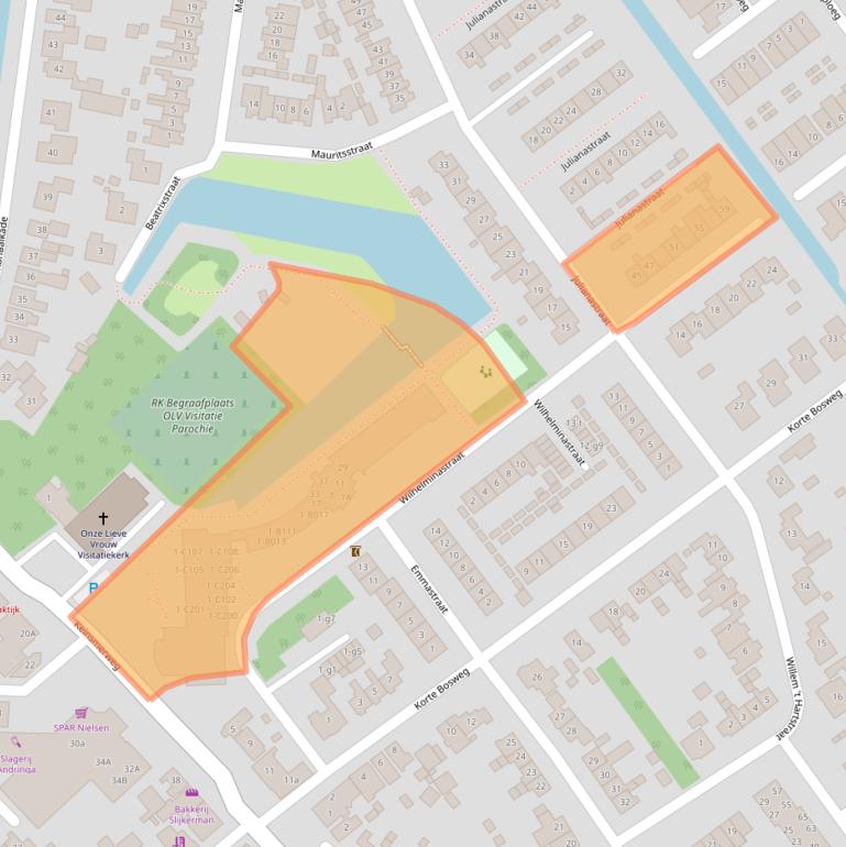 Kaart van postcodegebied 1756TH.