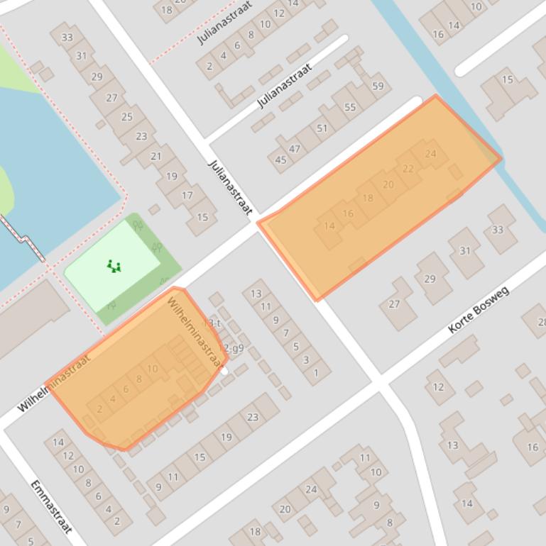 Kaart van postcodegebied 1756TJ.