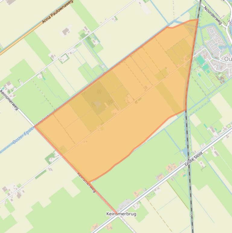 Kaart van postcodegebied 1757GN.