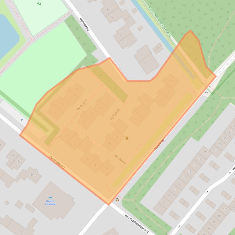 Kaart van postcodegebied 1759HC.