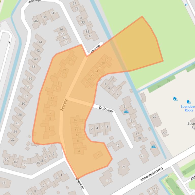 Kaart van postcodegebied 1759JS.
