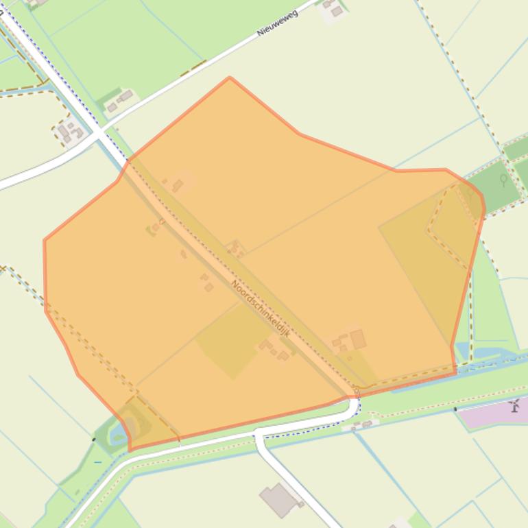 Kaart van postcodegebied 1759LA.