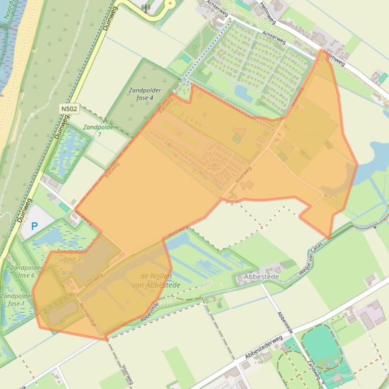 Kaart van postcodegebied 1759NX.