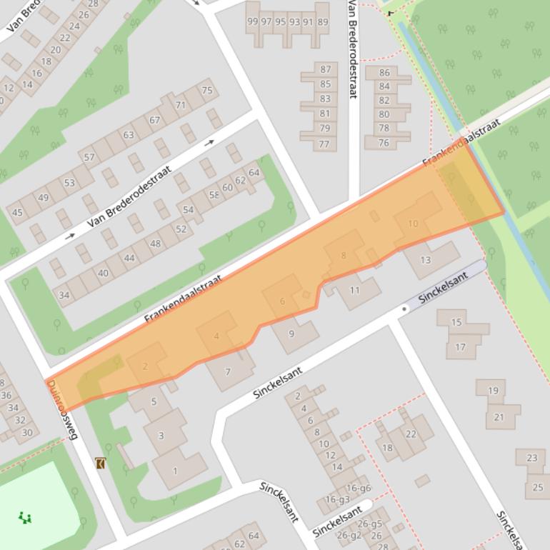 Kaart van postcodegebied 1759VD.