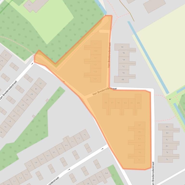 Kaart van postcodegebied 1759VH.