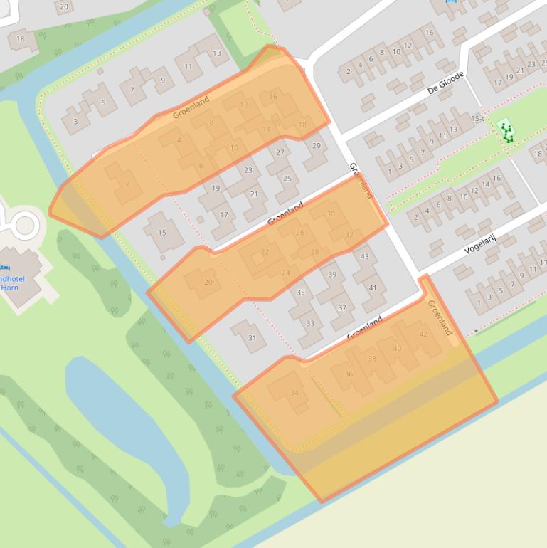 Kaart van postcodegebied 1759XB.
