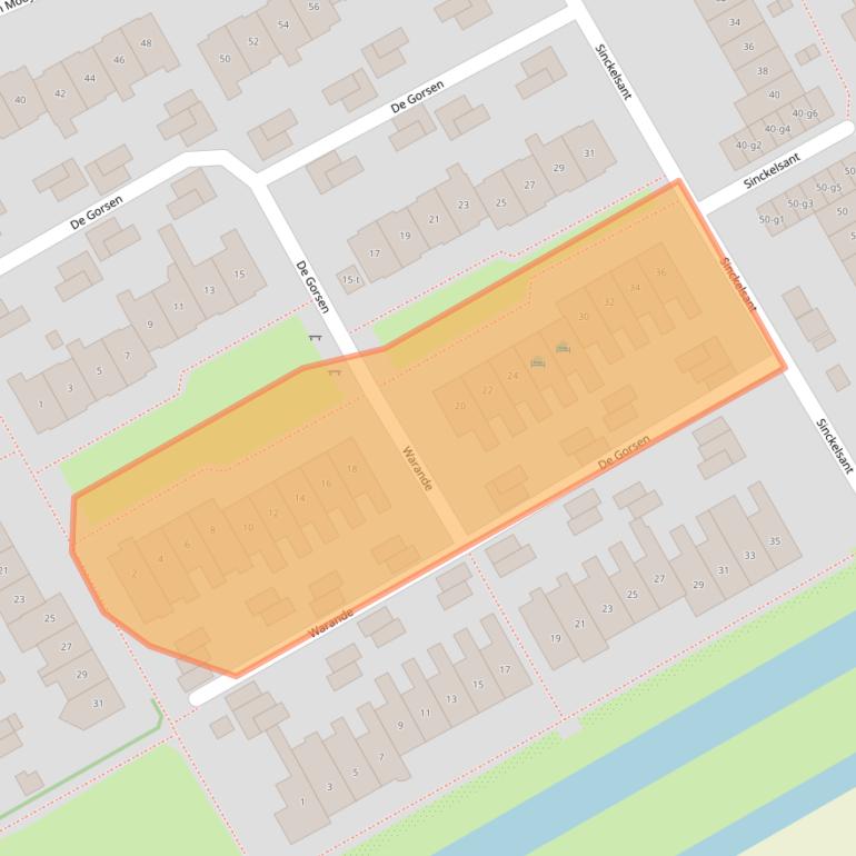 Kaart van postcodegebied 1759XN.