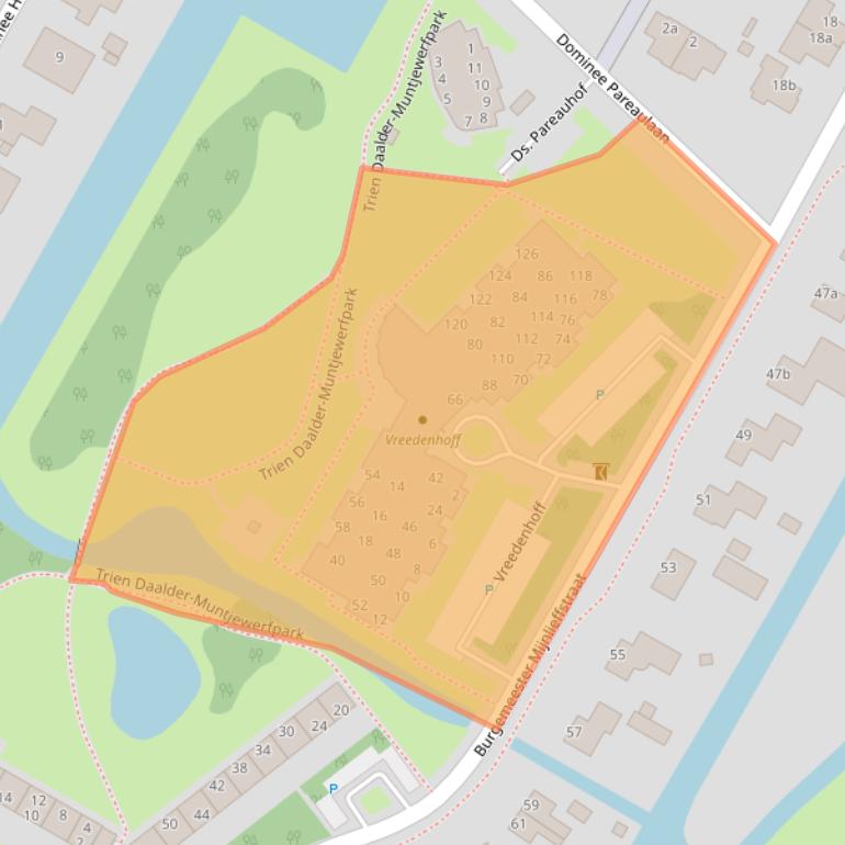 Kaart van postcodegebied 1761BR.