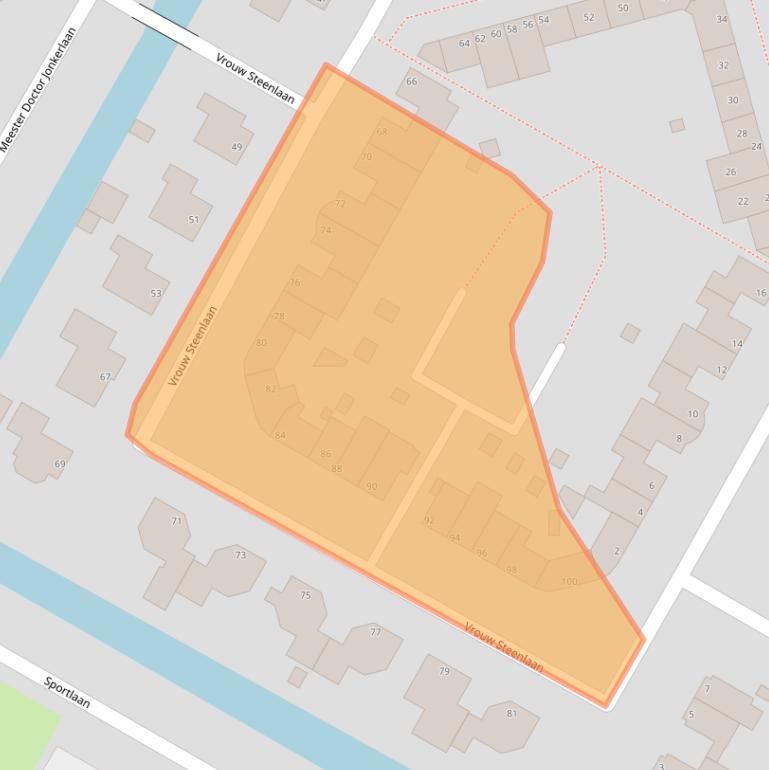 Kaart van postcodegebied 1761DP.