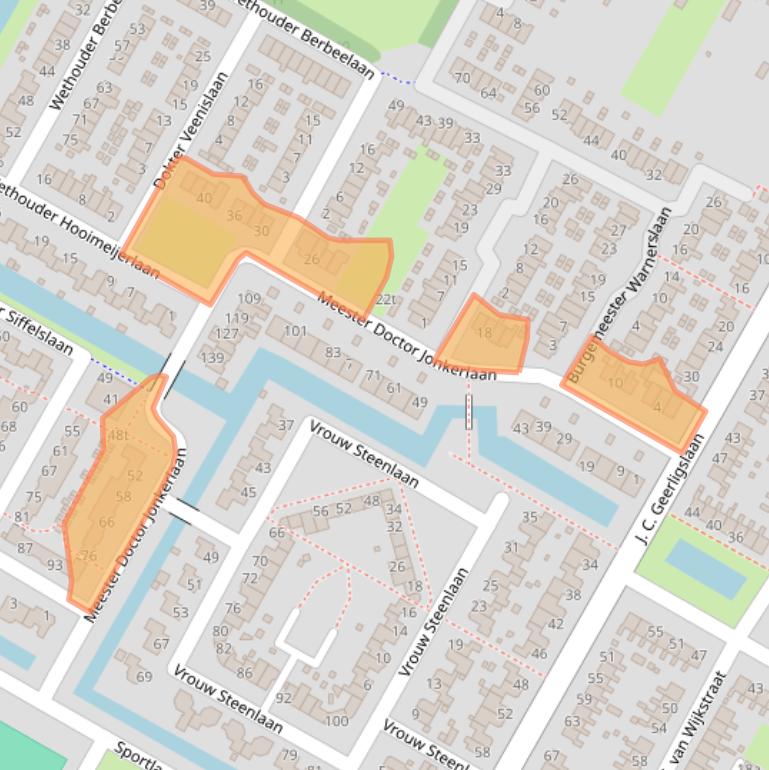 Kaart van postcodegebied 1761GD.