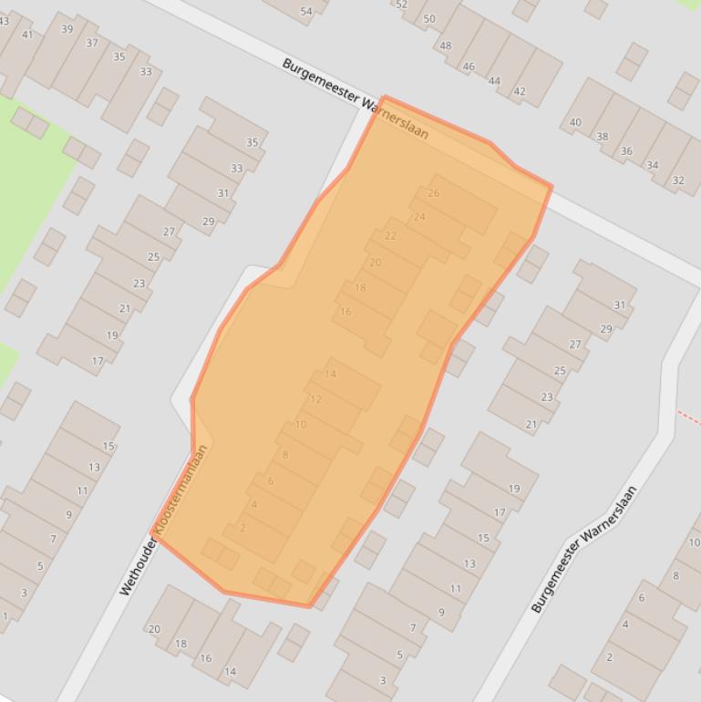 Kaart van postcodegebied 1761GM.