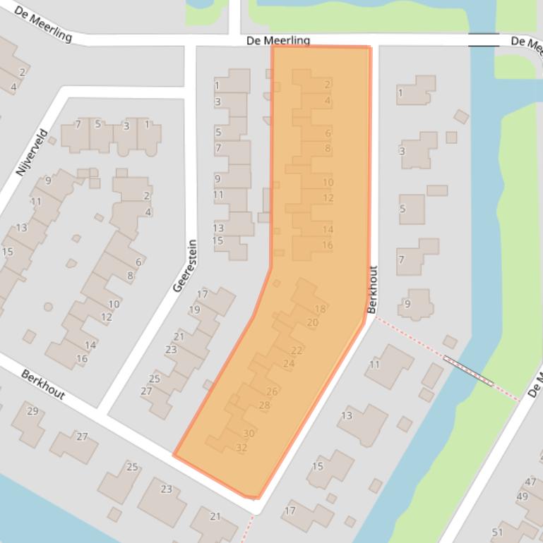 Kaart van postcodegebied 1761HN.