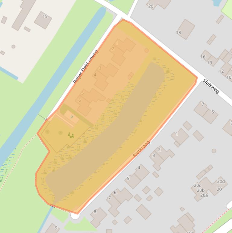 Kaart van postcodegebied 1761JX.