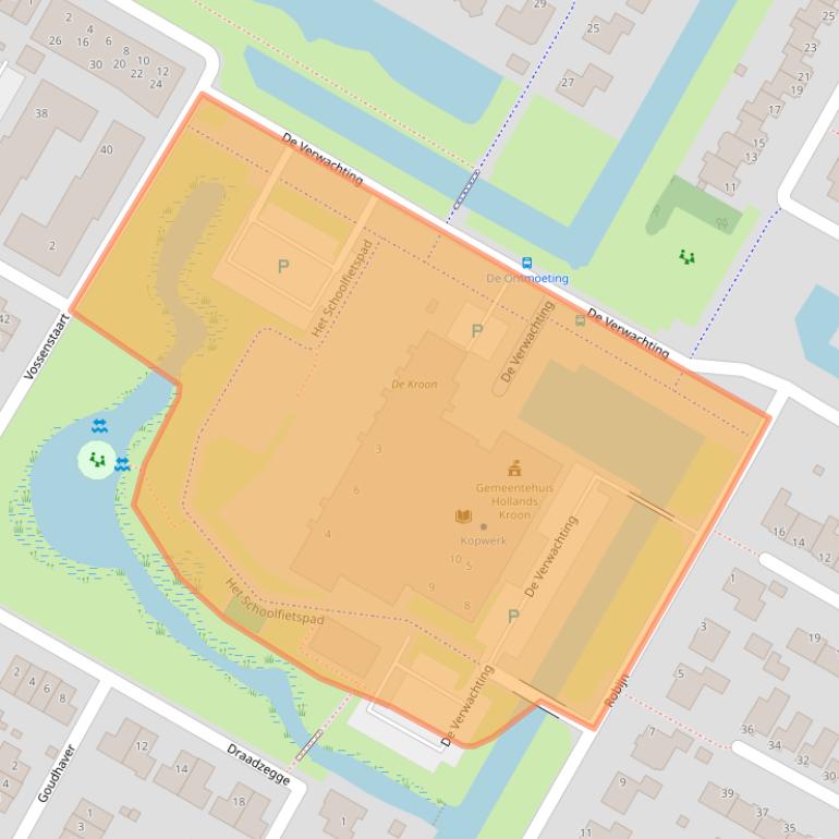 Kaart van postcodegebied 1761VM.