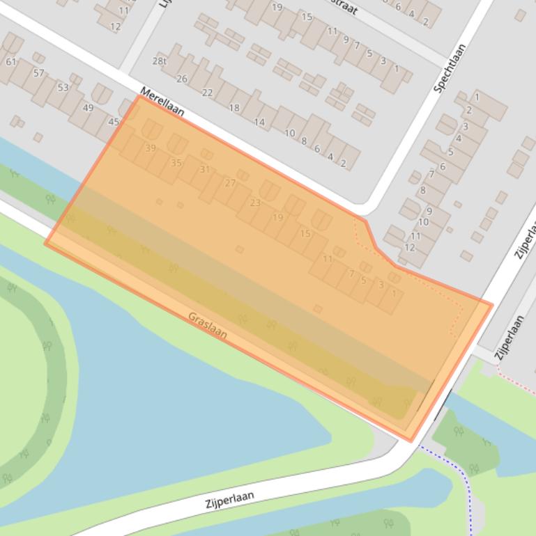 Kaart van postcodegebied 1761WK.