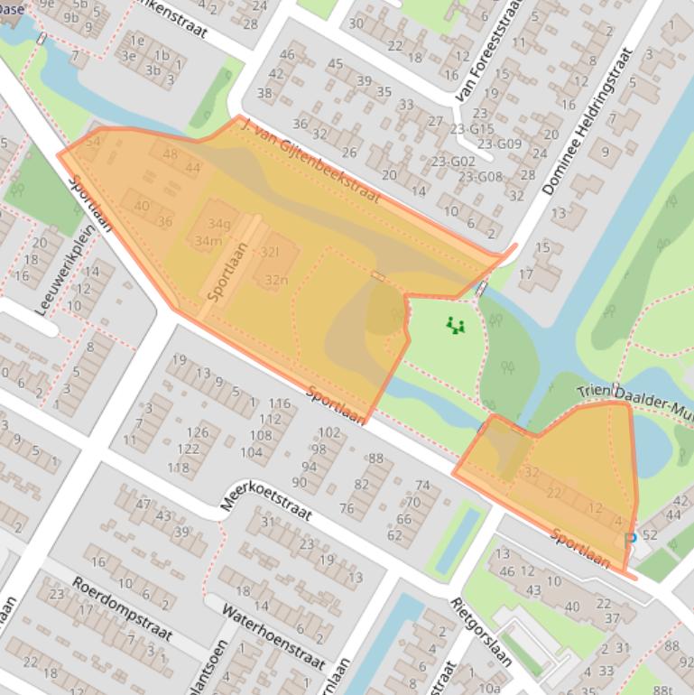 Kaart van postcodegebied 1761ZB.