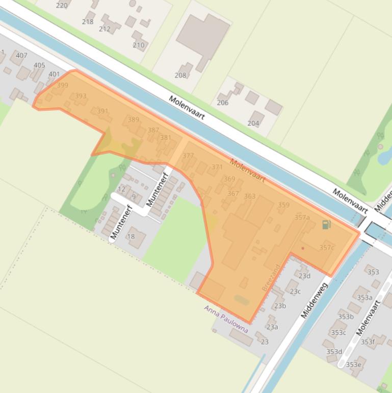 Kaart van postcodegebied 1764AR.