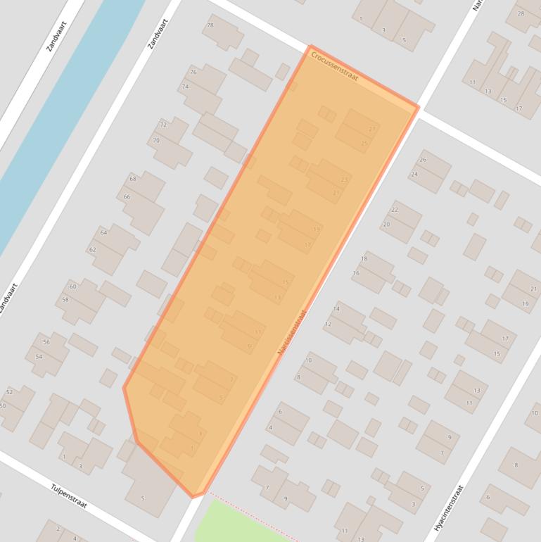 Kaart van postcodegebied 1764HE.