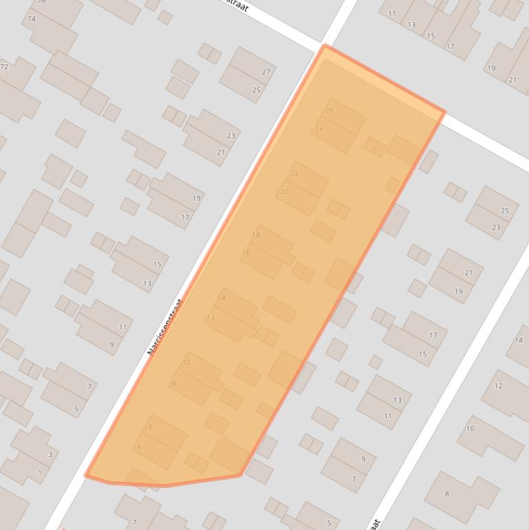 Kaart van postcodegebied 1764HH.