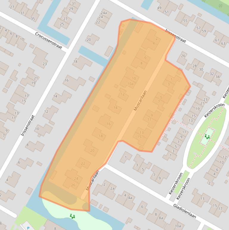 Kaart van postcodegebied 1764HW.