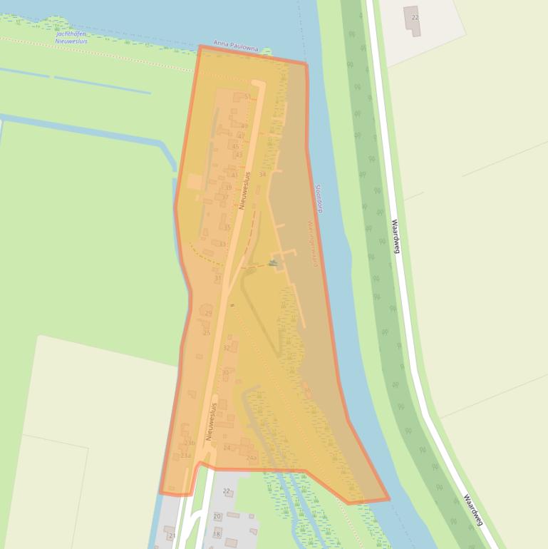 Kaart van postcodegebied 1766GB.