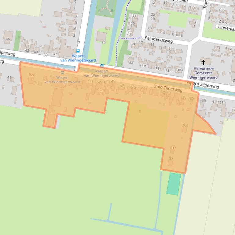 Kaart van postcodegebied 1766HC.