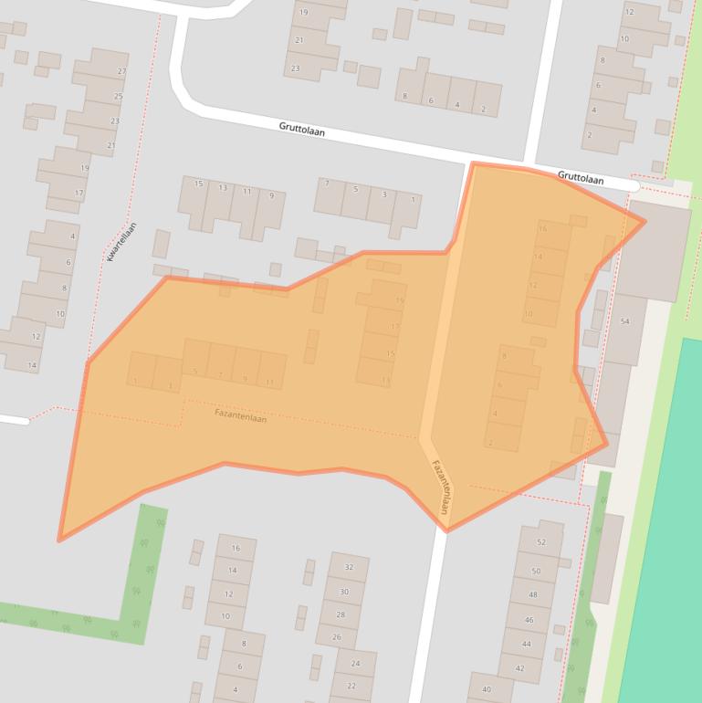 Kaart van postcodegebied 1766JV.