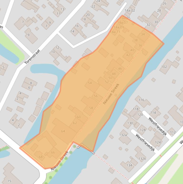 Kaart van postcodegebied 1767CC.