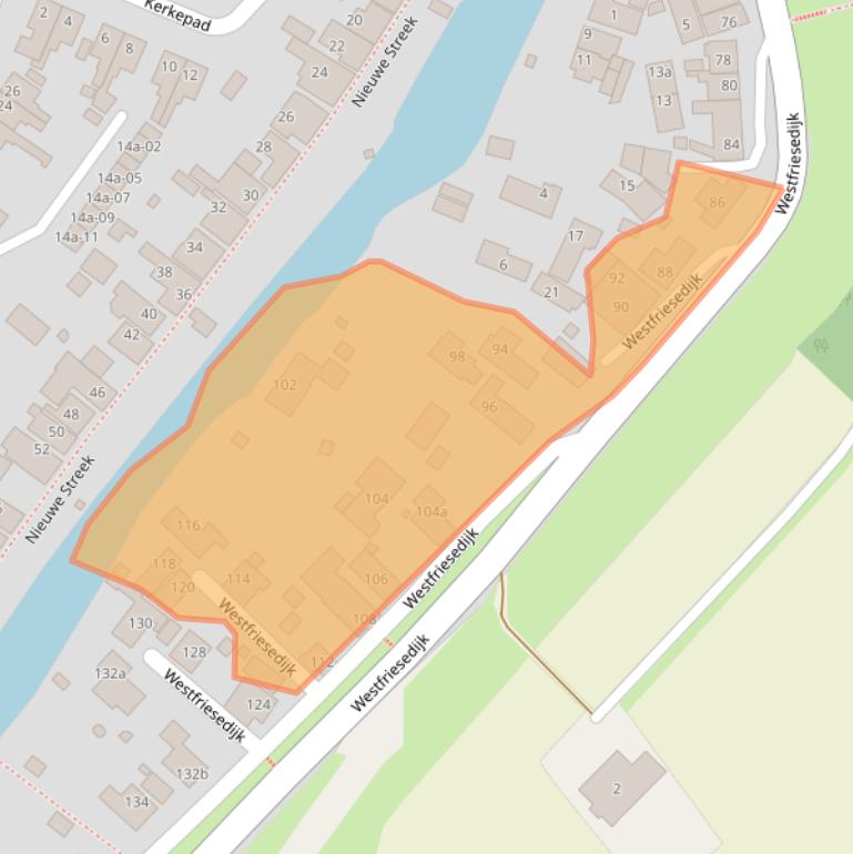 Kaart van postcodegebied 1767CT.