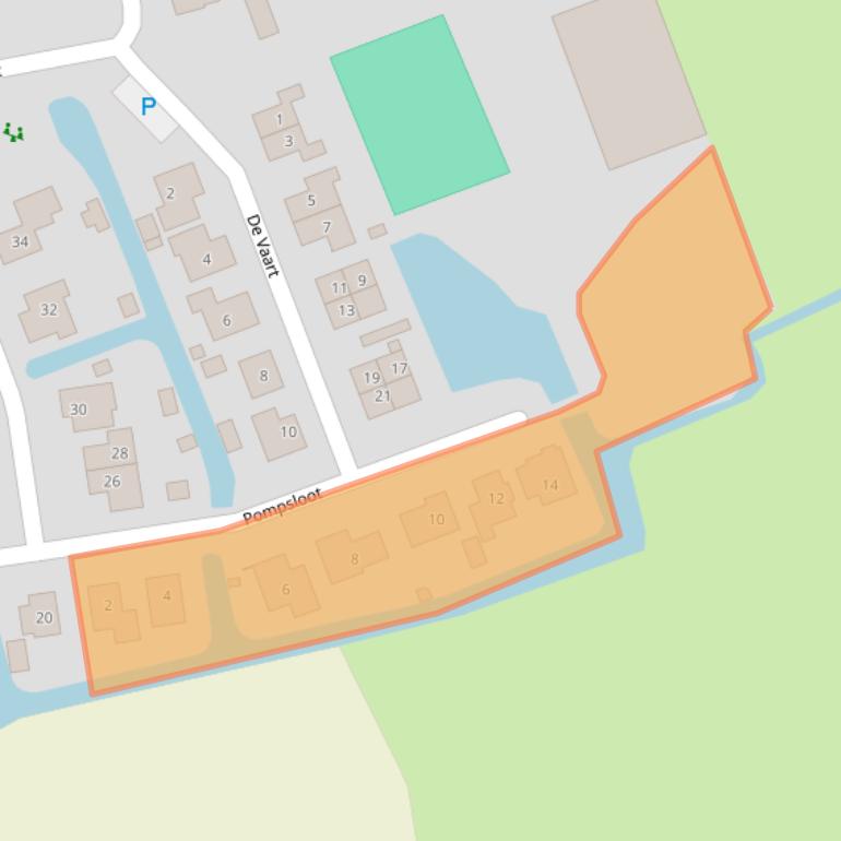 Kaart van postcodegebied 1768AN.