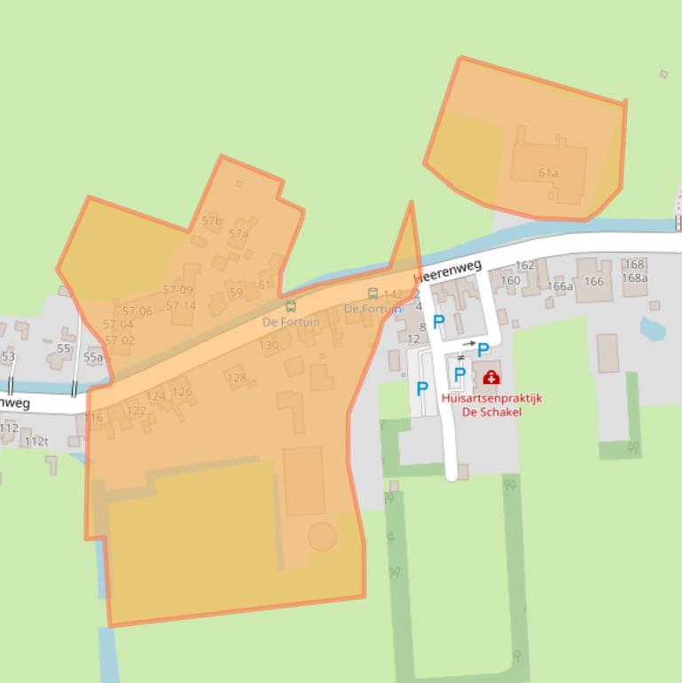 Kaart van postcodegebied 1768BH.