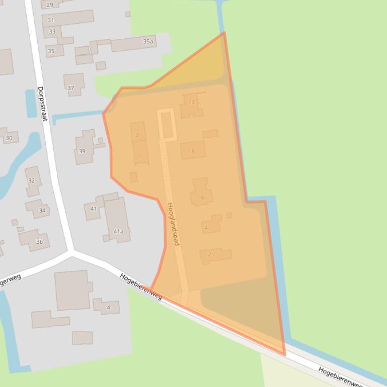 Kaart van postcodegebied 1769HK.