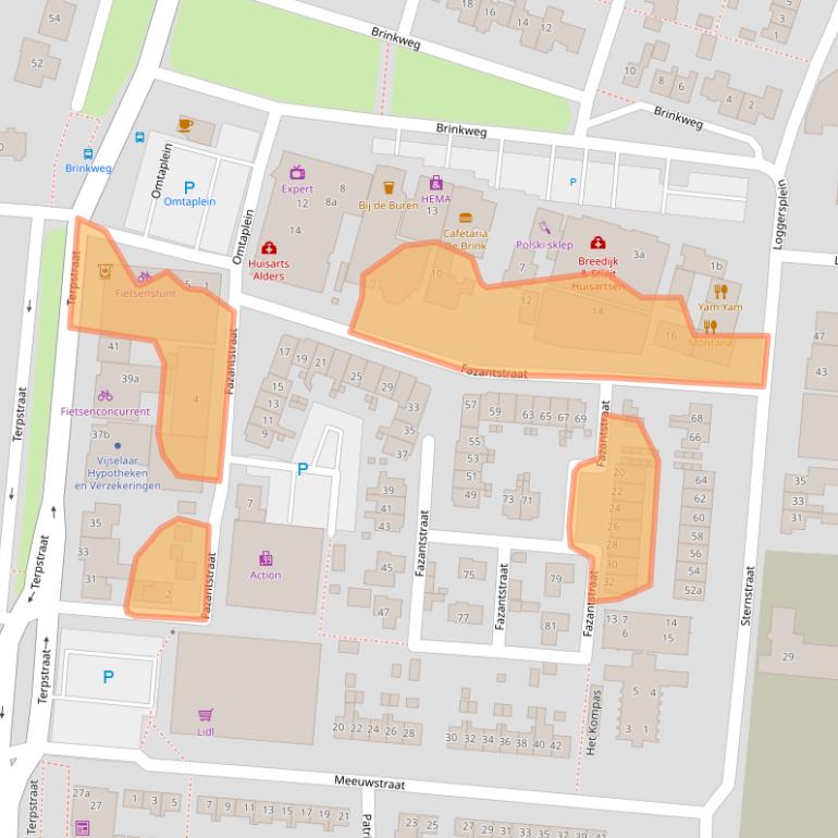 Kaart van postcodegebied 1771CR.