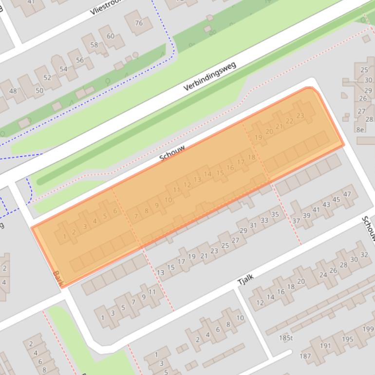 Kaart van postcodegebied 1771EN.