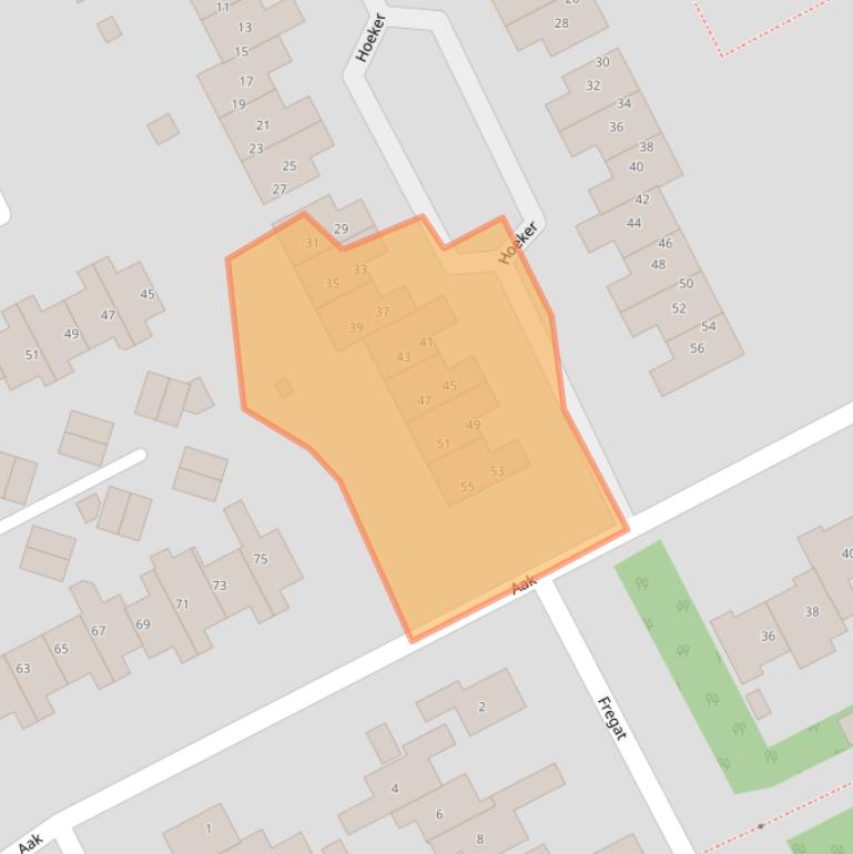 Kaart van postcodegebied 1771ET.