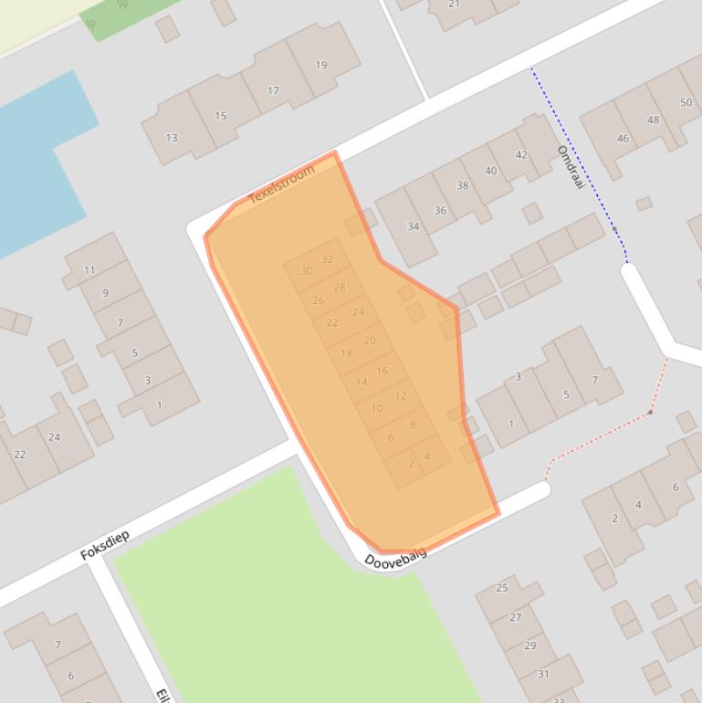 Kaart van postcodegebied 1771HR.