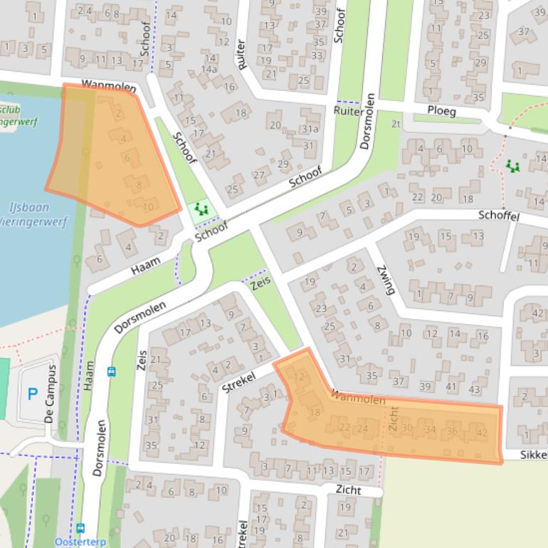 Kaart van postcodegebied 1771PH.