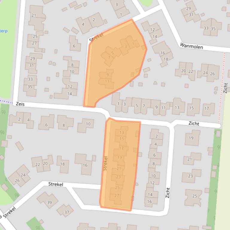 Kaart van postcodegebied 1771PM.
