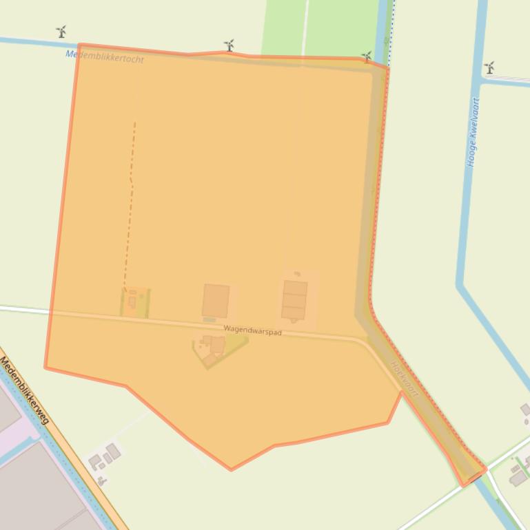 Kaart van postcodegebied 1771RN.