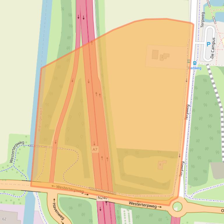 Kaart van postcodegebied 1771RX.