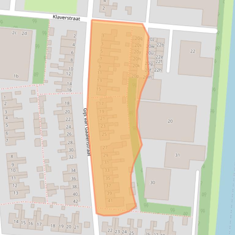 Kaart van postcodegebied 1773AC.
