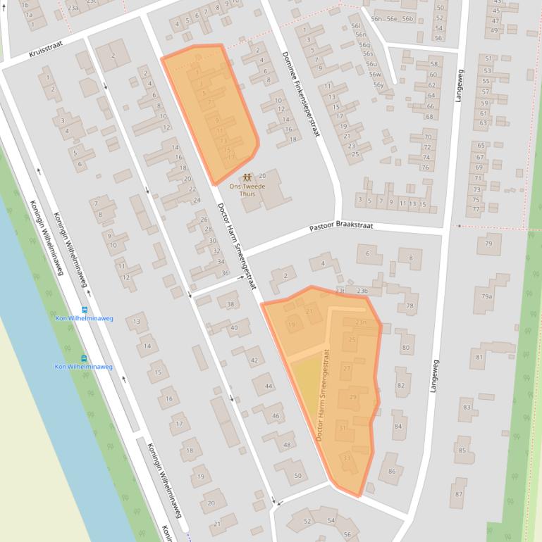 Kaart van postcodegebied 1774AB.