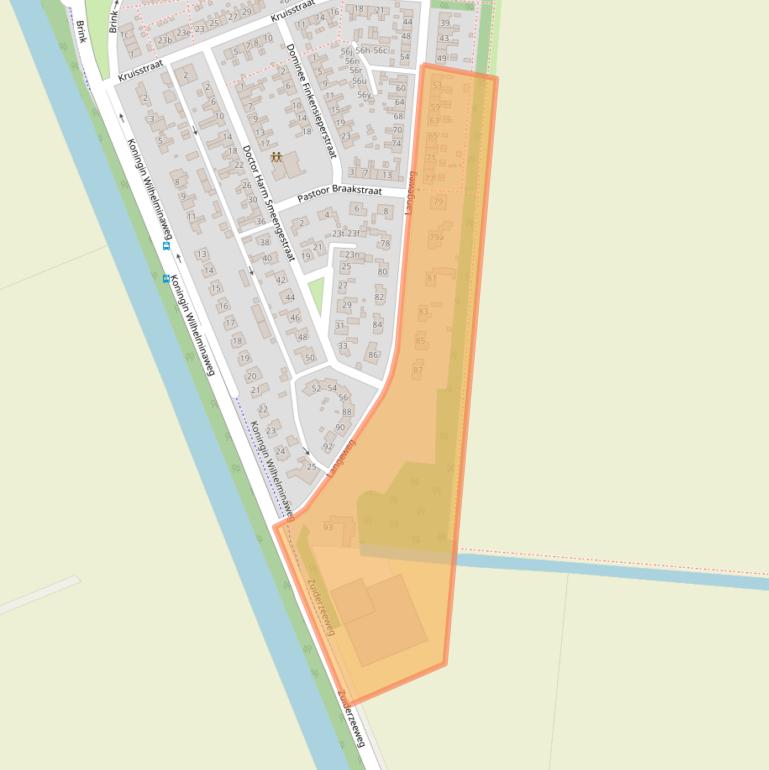 Kaart van postcodegebied 1774AK.