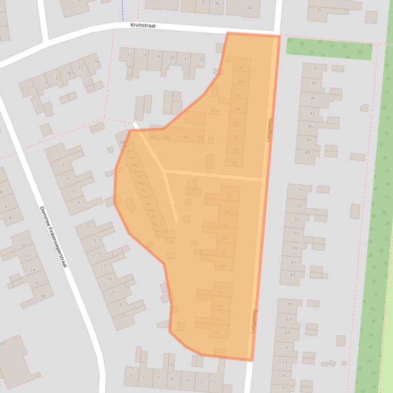 Kaart van postcodegebied 1774AM.