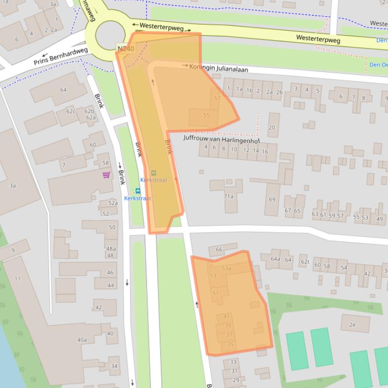 Kaart van postcodegebied 1774BB.