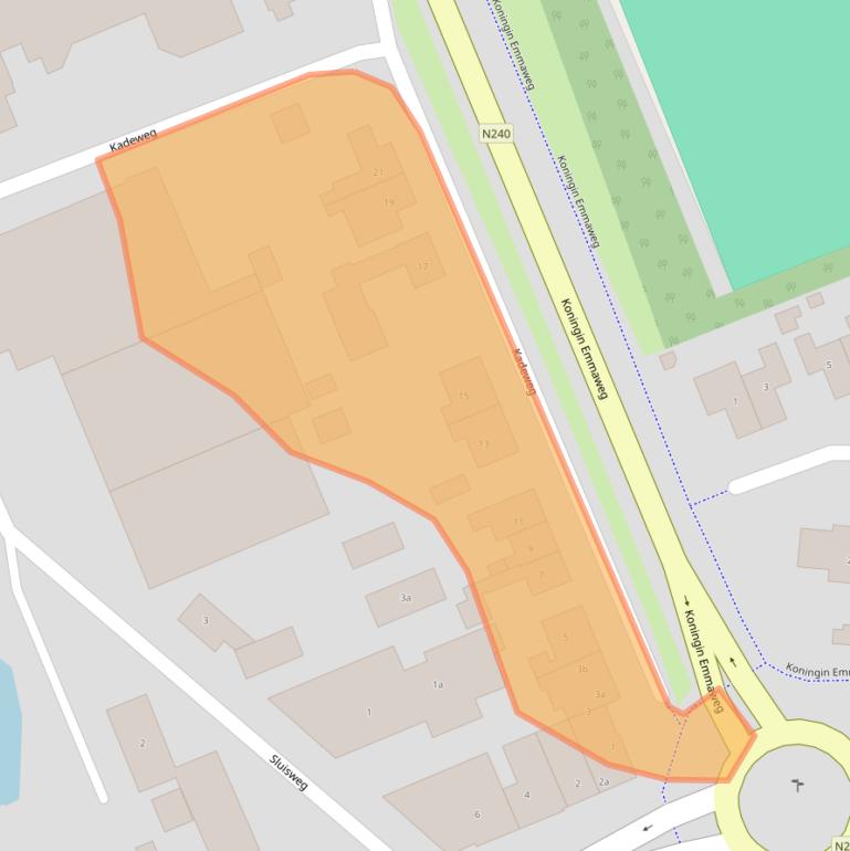 Kaart van postcodegebied 1774BE.