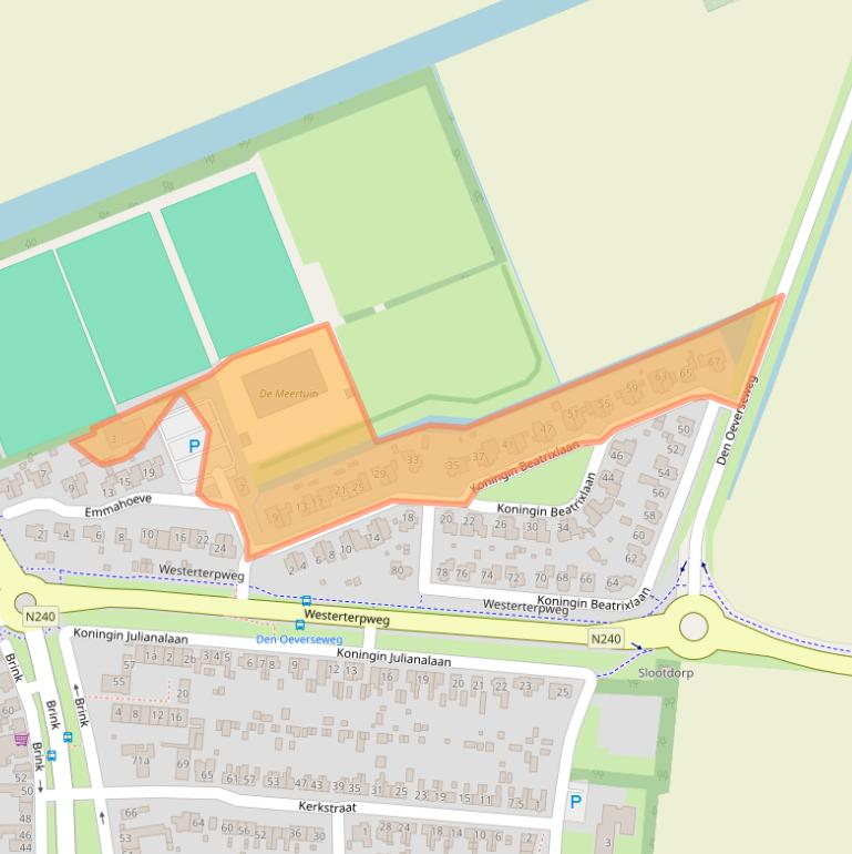 Kaart van postcodegebied 1774BK.