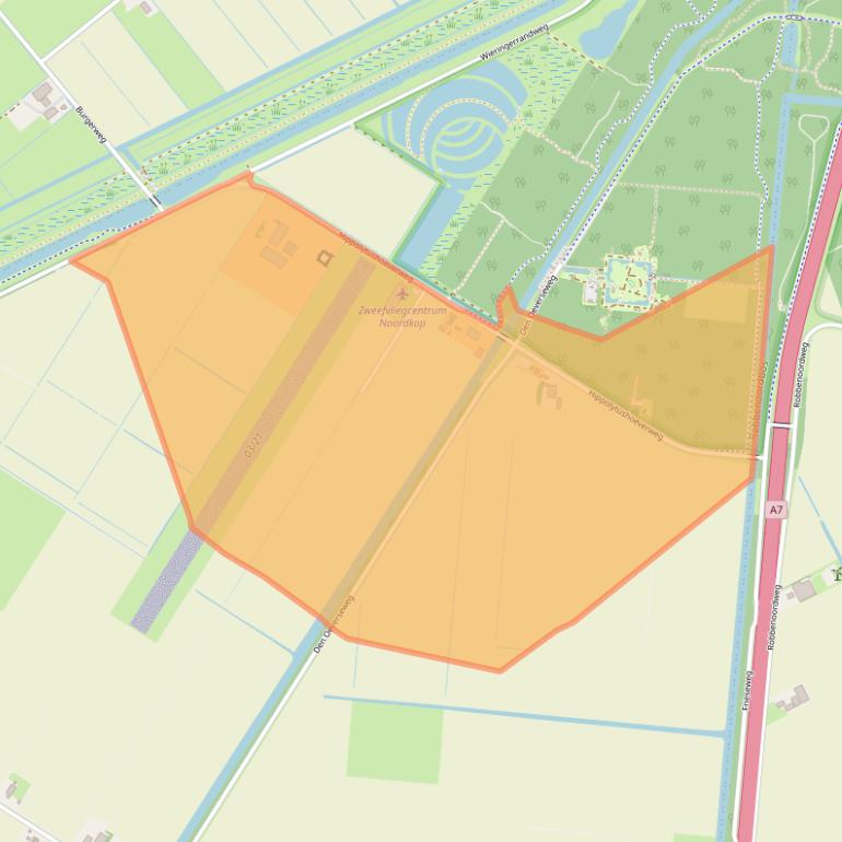 Kaart van postcodegebied 1774MK.