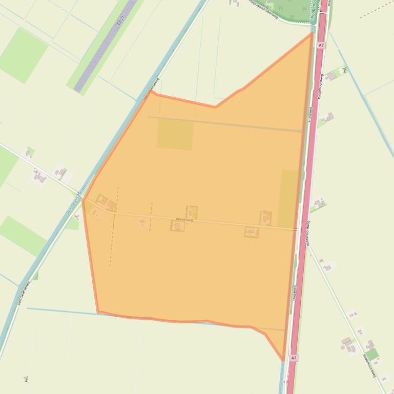 Kaart van postcodegebied 1774NC.