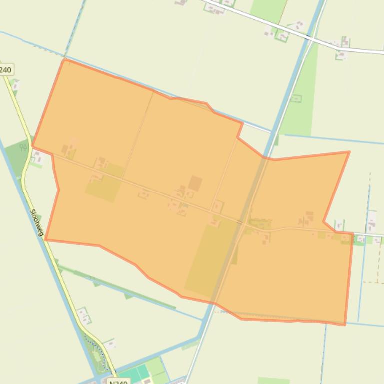 Kaart van postcodegebied 1774NJ.